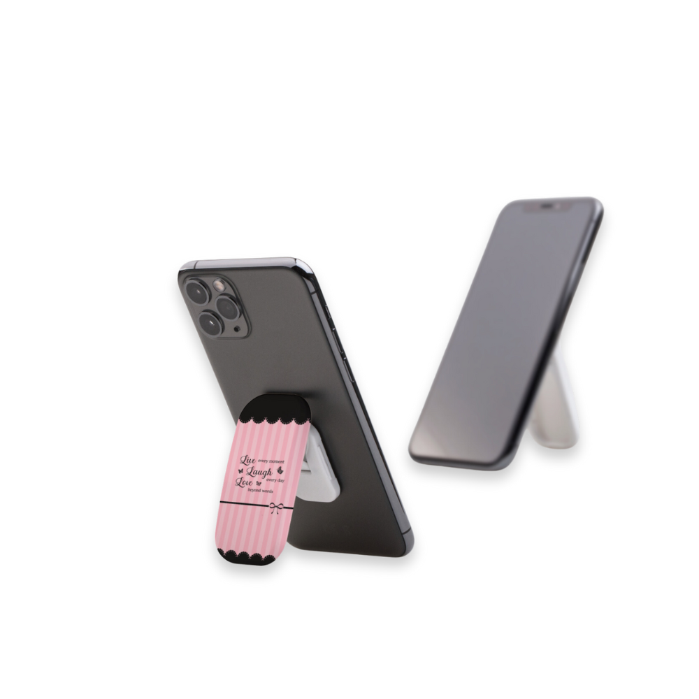 Pink Moments Clickit Phone Grip and Stand