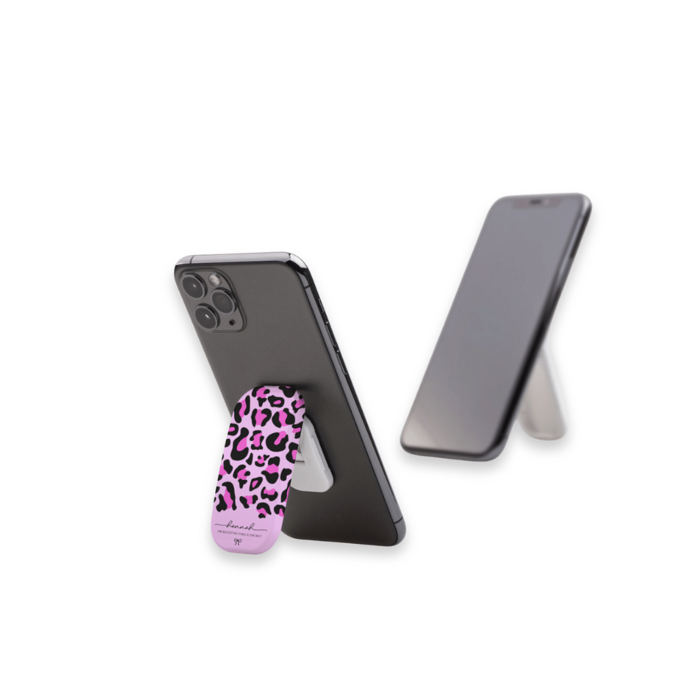 Lush Leopard Clickit Phone Grip and Stand