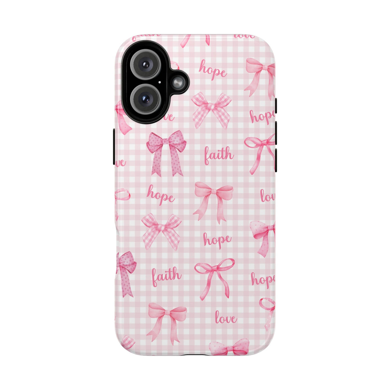 Coquettes of Faith Hope Love - Tough Phone Case