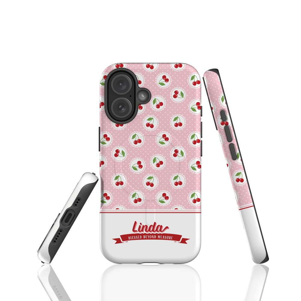 Pink Cherry Shake - MagSafe Tough Phone Case