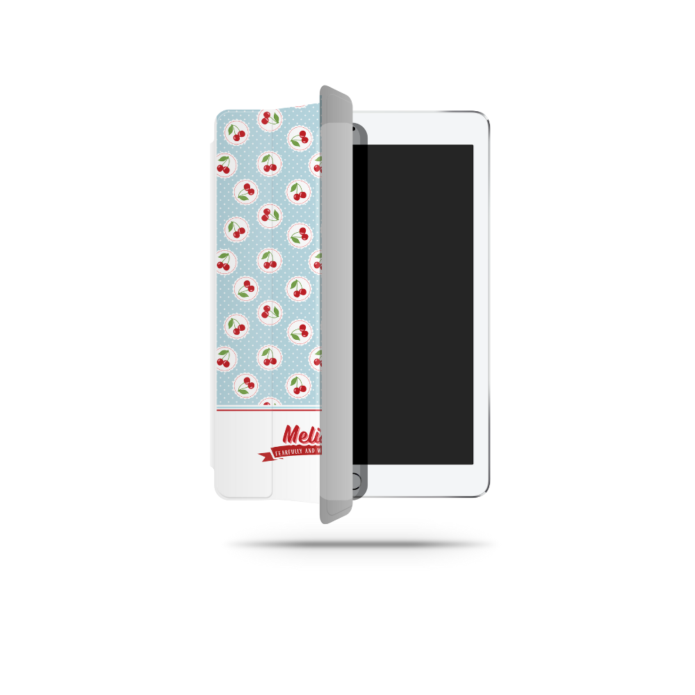 Blue Cherry Shake - iPad Smart Case