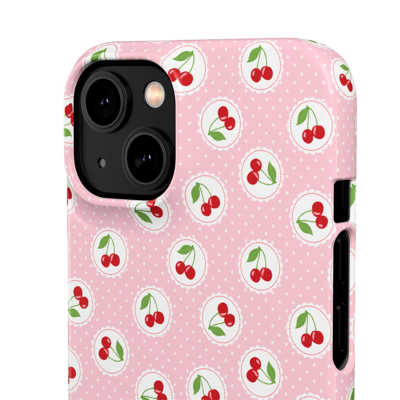 Pink Cherry Shake - Snap Phone Case