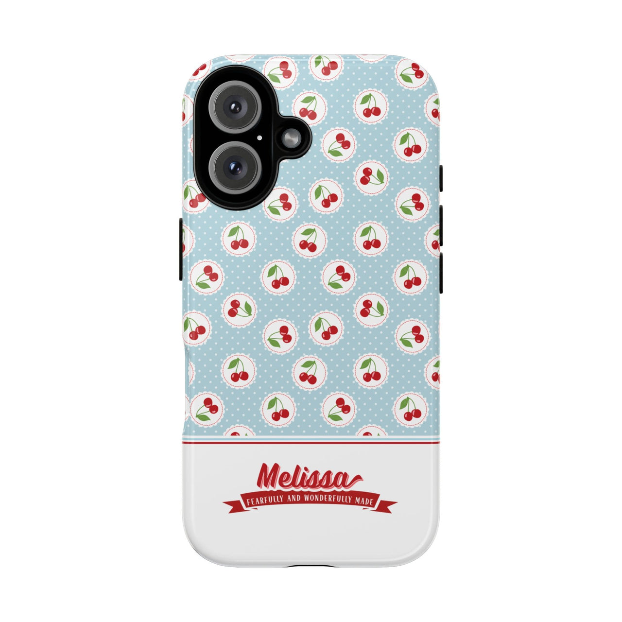 Blue Cherry Shake - Tough Phone Case