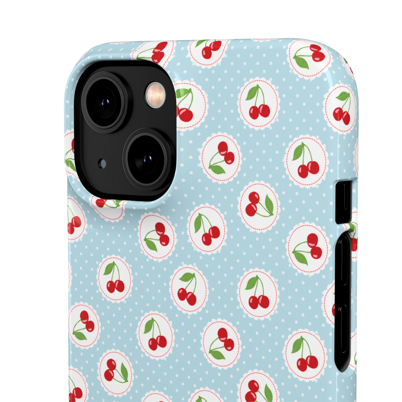 Blue Cherry Shake - Snap Phone Case