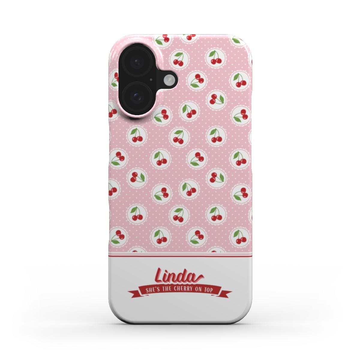 Pink Cherry Shake - Snap Phone Case