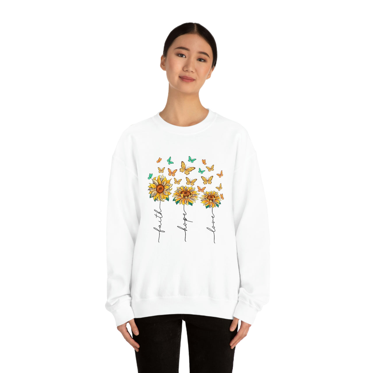 Sunflower Unisex Heavy Blend™ Crewneck Sweatshirt